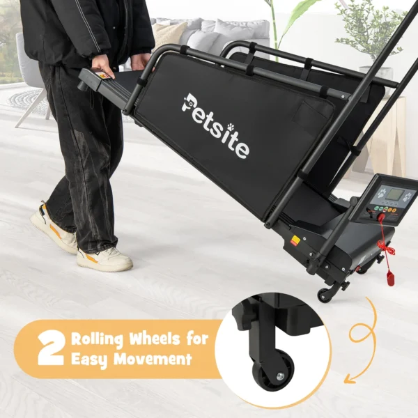 Petsite Dog Treadmill for Small/Medium Dogs Indoors Pet Running Training Machine - Image 2